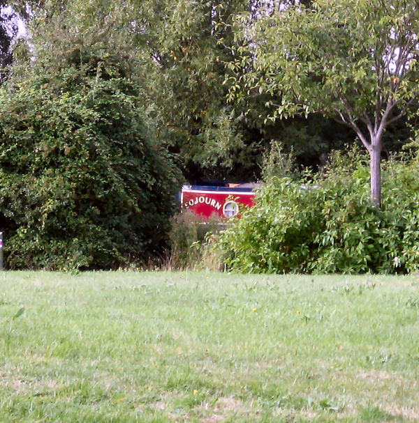 Secluded mooring spot for Sojurn